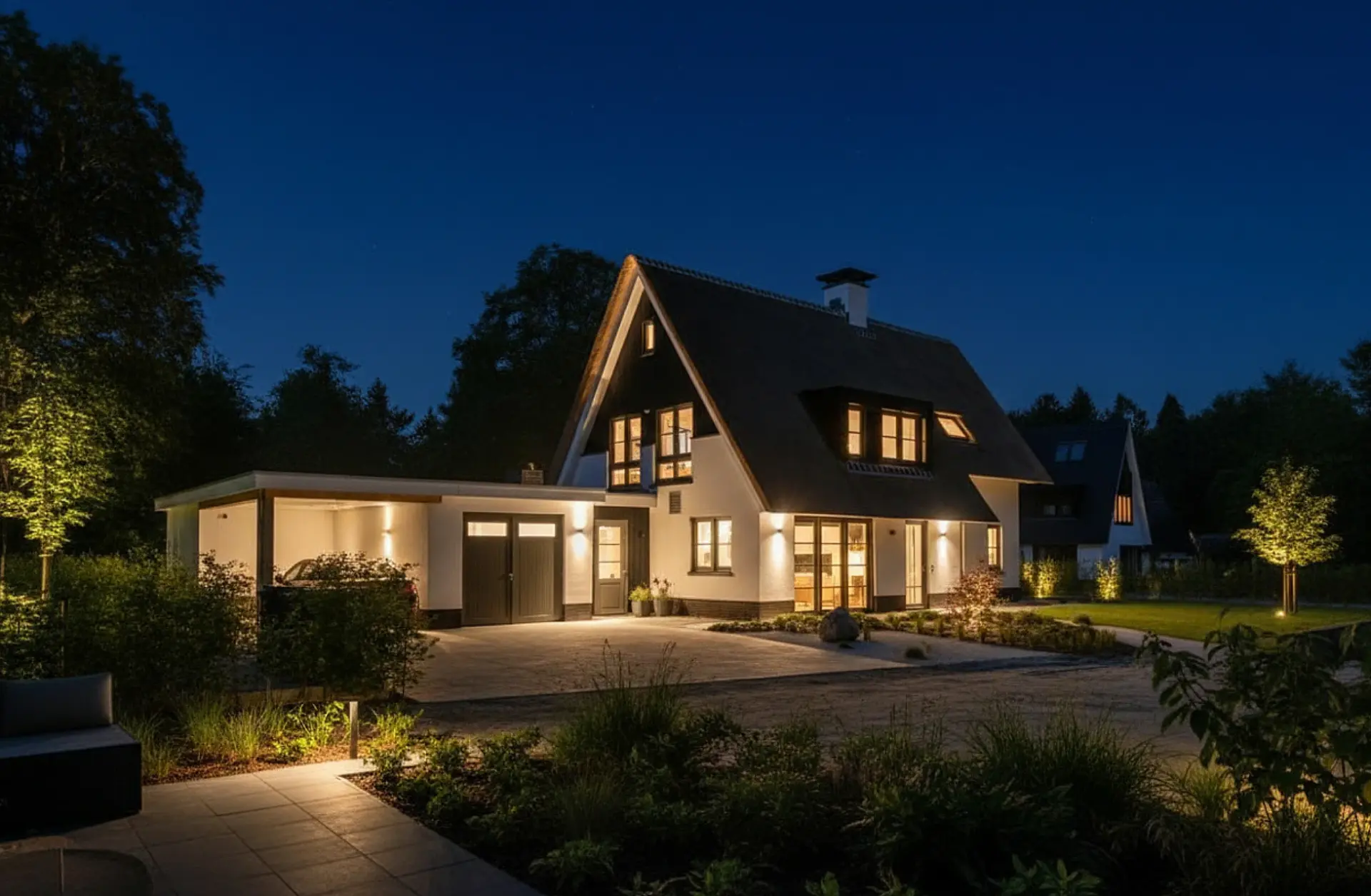 Alarmsysteem vrijstaande woning beveiliging luxe