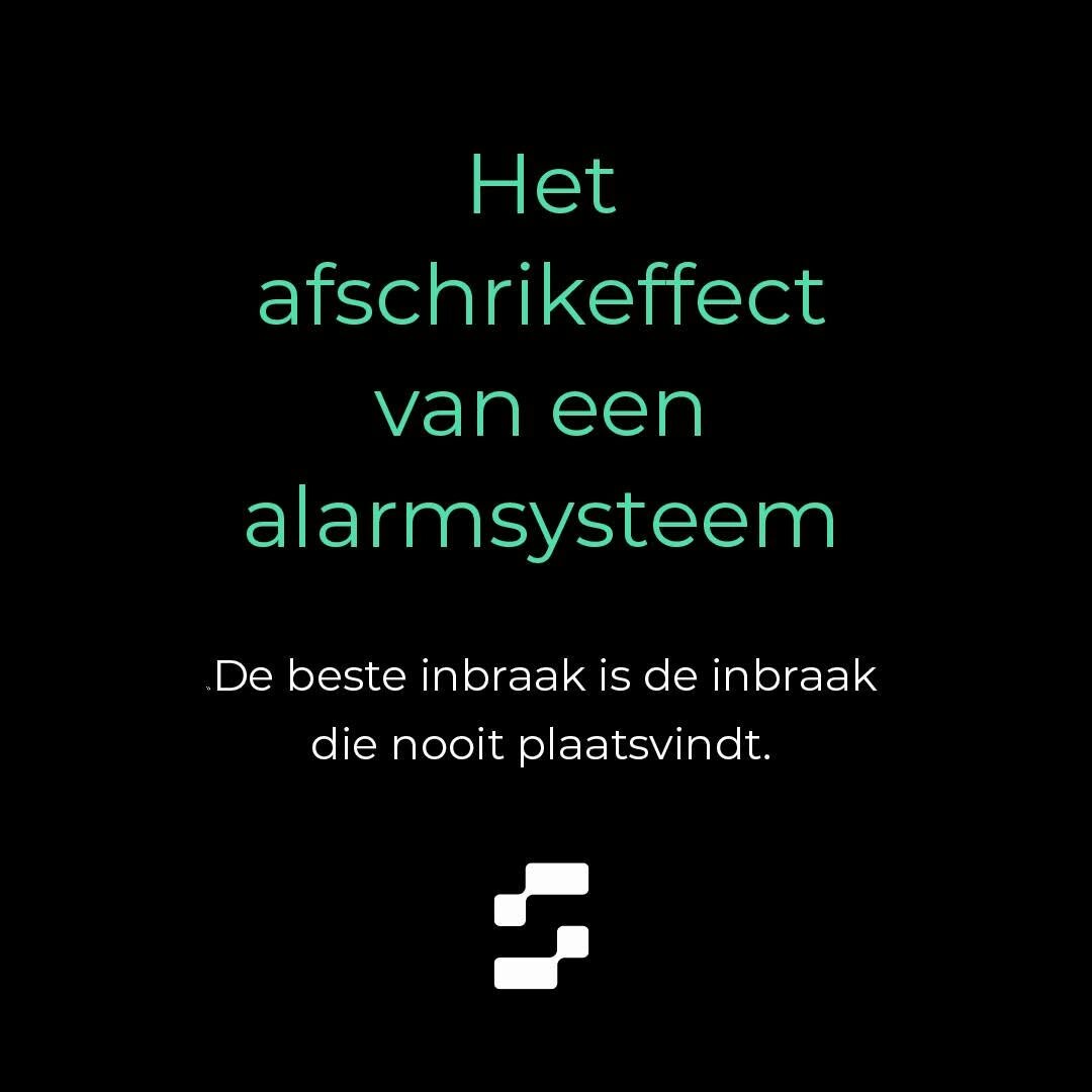 Het afschrikeffect van een alarmsysteem