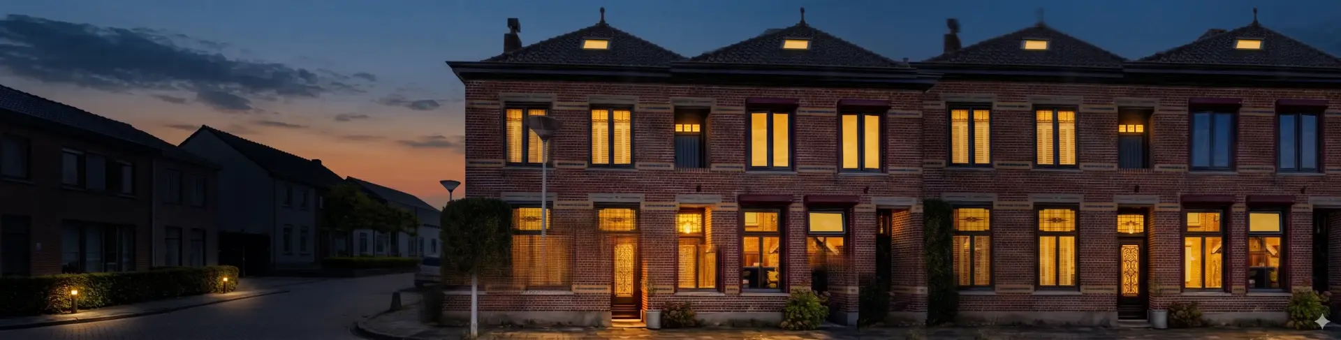 Huis alarmsysteem tussenwoning beveiliging