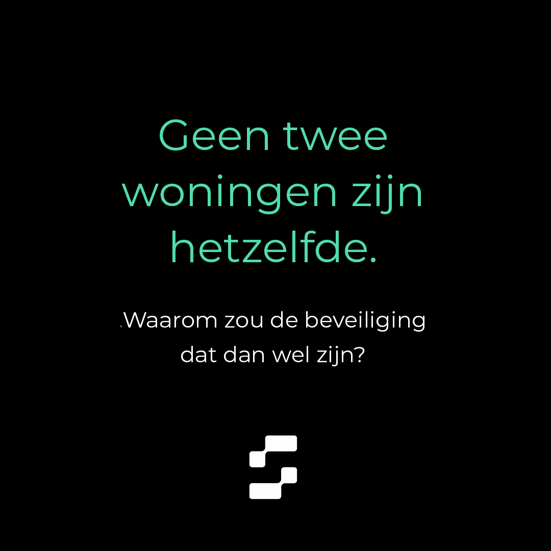 Waarom zou de beveiliging dat dan wel zijn?